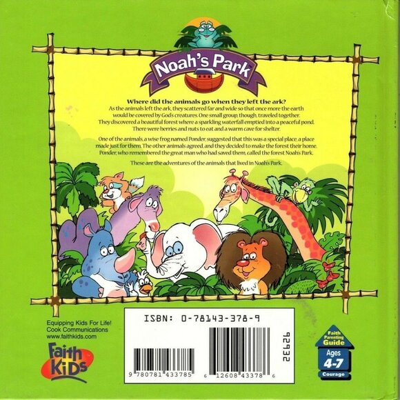 Noah's Park Dreamer and the Mystery of Cozy Cave Richard Hays Hardcover 2003 - Picture 2 of 2